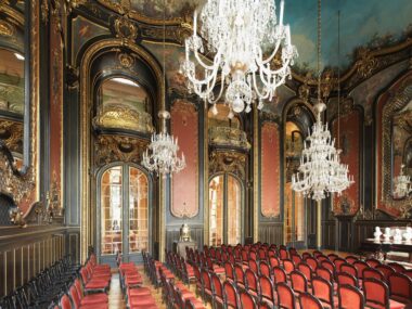 Sala lustrzana w Muzeum Zamkowym w Pszczynie Sala lustrzana w Muzeum Zamkowym w Pszczynie