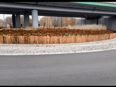 Miejska zieleń nie oberwie zimą przez sól. Używane są maty Maty antysolne