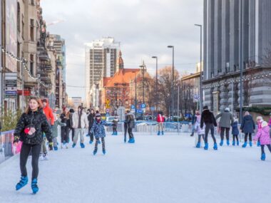Zima w mieście – w Katowicach nie będzie czasu na nudę Lodowisko Rynek Katowice