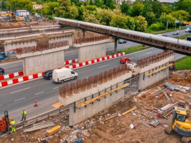 Kolejny etap przebudowy wiaduktów nad S86 w Katowicach Kolejny etap przebudowy wiaduktów nad S86 w Katowicach