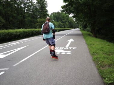 Rolki, rower, odpoczynek przy tężni… Wiosna w Katowicach Dolina Trzech Stawów, Katowice