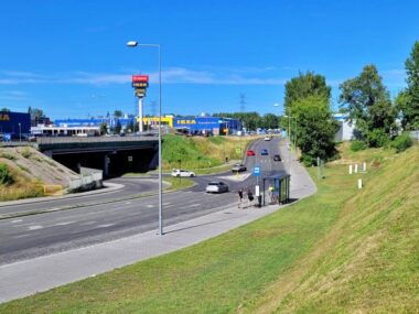 Koniec z zalewaniem drogi przy IKEA i Agacie w Katowicach Koniec z zalewaniem drogi przy Ikei i Agacie w Katowicach