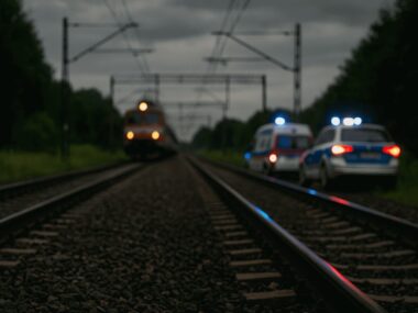 Wypadek na kolei. Pociąg potrącił mężczyznę Wypadek na kolei