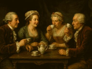 Picie kawy w XVIII wieku Picie kawy w XVIII wieku