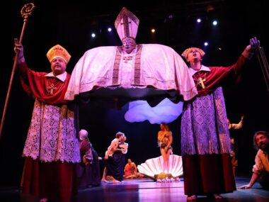 Agata Duda-Gracz reżyseruje nową premierę T. Śląskiego Między nogami Leny, Teatr Śląski, próba