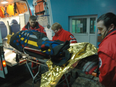 „Do środka, w zgliszcza, w gruz”. 20 lat od katastrofy MTK Katastrofa MTK - ranni w szpitalu w Katowicach-Bogucicach