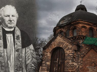 Ludwik Markiefka – starszy brat Leopolda z Bogucic Kaplica Markiefki