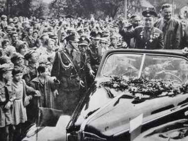Gagarin na Śląsku – 65 lat później. Poznajecie te miejsca? Wizyta Gagarina w 1961 roku