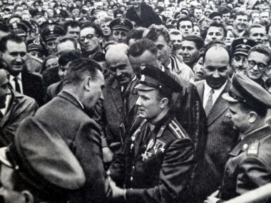 Gagarin pod Częstochową. Kto o tym pamięta? Jurij Gagarin w Rudnikach 1