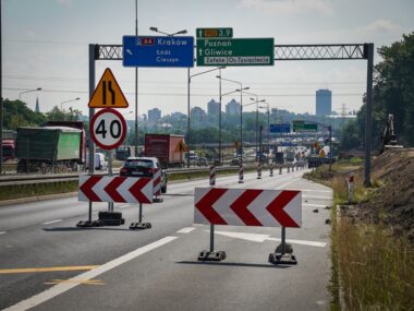Katowice: miasto w stanie remontu. Czas się wyprowadzić? Autostrada A4 Katowice Prace