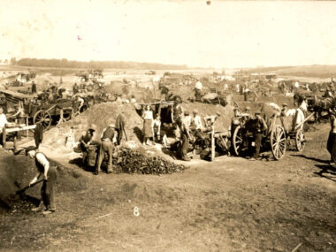 To są najstarsze znane zdjęcia terenu Parku Śląskiego Biedaszyby na Agnieszce. Max Steckel sfotografował też tereny dzisiejszego Parku Śląskiego.