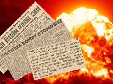 Sierpień 1945: Śląsk czyta atomowe wiadomości Bomba atomowa w prasie