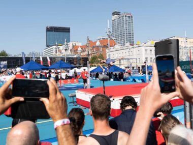 Lekkoatletyczny Dzień Zero na katowickim Rynku City Event Diamentowa Liga Rynek Katowice 10