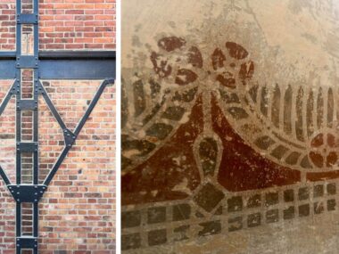 Czeladź-Zarzecze. Kopalnia »Saturn« – maszynownia w trakcie remontu i polichromia. Październik 2026 Czeladź-Zarzecze. Kopalnia »Saturn« – maszynownia w trakcie remontu i polichromia. Październik 2026
