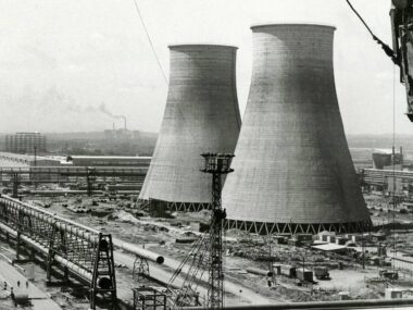 Dąbrowa Górnicza. Budowa »Huty Katowice«. Lata 1972 – 1976 Dąbrowa Górnicza. Budowa »Huty Katowice«. Lata 1972 – 1976