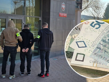 Seniorka dała oszustowi 75 tysięcy zł. Wpadł przez pazerność Dąbrowa Górnicza. Oszustwo „na pracownika banku”. Zatrzymanie 25-latka z woj. pomorskiego. 1 kwietnia 2026