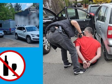 Stracił „prawko” za pijaństwo i wsiadł za kierownicę pijany! Dabrowa Górnicza. Zatrzymanie pijanego kierowcy. 12 czerwca 2025.