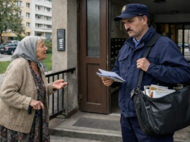 Podrabiała podpisy emerytów i okradała ich ze świadczeń Staruszka i listonosz bez emerytury dla niej.