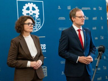 Nowa koalicja w Zabrzu. Kamil Żbikowski łączy siły z KO Ewa Weber, Kamil Żbikowski