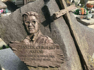 Cybulski i Śląsk. Rocznica śmierci legendarnego gwiazdora Grób Zbigniewa Cybulskiego w Katowicach
