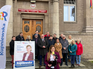 Kandydatka KO przedstawiła swój program wyborczy Agnieszka Rupniewska przedstawiła program wyborczy