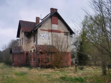 Kały, Zimna Wódka, Pilszcz, Nasiedle. Porzucone trasy Kały od strony torów