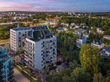 W miejscu ruiny salonu samochodowego powstanie blok Katowice Brynów One wizualizacja