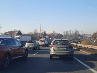 Katowice jednym z najmniej zakorkowanych miast w Polsce Katowice wiadukt Bagienna