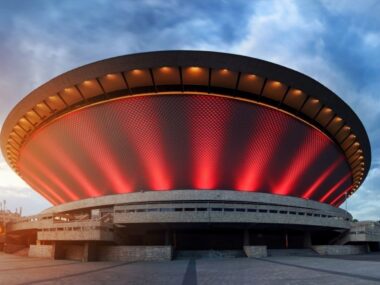 "Brutalista" zachwyca, ale stolica brutalizmu to Katowice Katowice Spodek