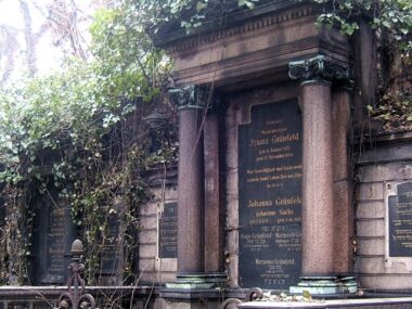 Jak stare śląskie nagrobki zyskały nowe życie Katowice Cmentarz Zydowski Grunfeld