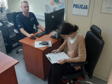 Pojechała autem na komisariat, by sprawdzić czy jest trzeźwa Katowiczanka policja Pyrzowice
