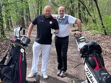 Klaudiusz Ševković i Michał Probierz Klaudiusz Ševković i Michał Probierz