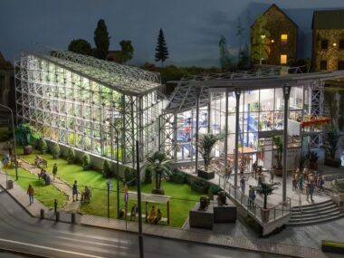 Nowa atrakcja w Kolejkowie w Gliwicach Kolejkowo Gliwice Palmiarnia