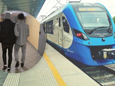 Zarobili 144 zł, sparaliżowali ruch pociągów Kradzież kabli kolejowych Katowice