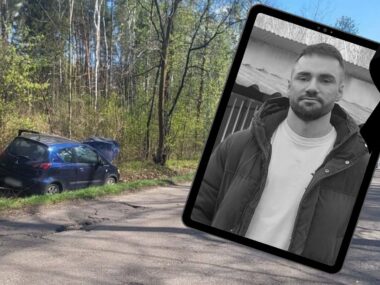 Areszt dla kierowcy, który śmiertelnie potrącił Ł. Litewkę Lukasz Litewka wypadek