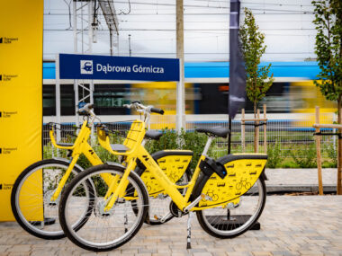 Metrorower oficjalnie w 31 gminach GZM. Także w Zagłębiu Metrorower Dabrowa Gornicza jpg