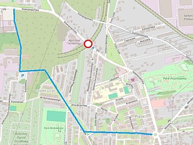 Czeladź: rozbiórka wiaduktu, Nowopogońska zamknięta. Objazd! Nowopogonska zostanie zamknieta1