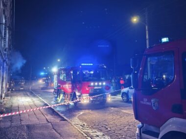 Pożar w Bytomiu: ogień w kamienicy na Piekarskiej Zdj. ilustracyjne