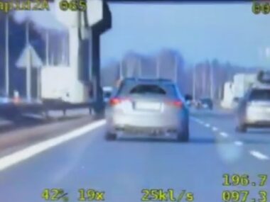 Pirat drogowy pędził ponad 200 km/h autostradą A4 Pirat drogowy A4 Zabrze Ruda