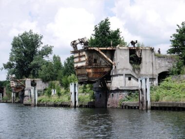 Widok, który łamie serce. Port w Koźlu kiedyś był potęgą Port Kozle 8