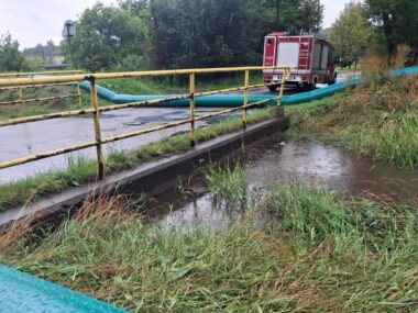 Nawałnice nad Zagłębiem Dąbrowskim. Są straty VIDEO Podtopienia po nawałnicach w powiecie będzińskim. 28 lipca 2025.