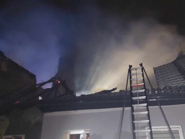 Tragiczny pożar w Jaworznie. Nie żyją dwie osoby Pożar w Jaworznie