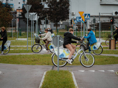 Jednoślady Sosnowieckiego Roweru Miejskiego trafiły do szkół Rowery dla sosnowieckich szkol