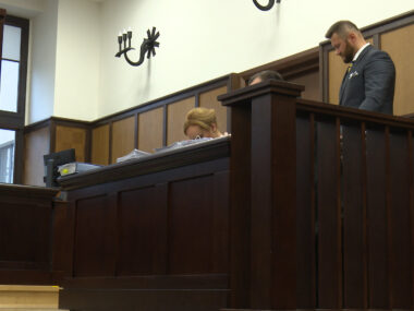 Ryszard Bogucki wyszedł z więzienia. Gangster czy ofiara? Ryszard Bogucki na sali rozpraw w sądzie.