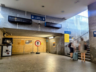 Przejście z Kilińskiego w Sosnowcu zamknięte. Na jak długo? Sosnowiec Dworzec PKP tunel w remoncie
