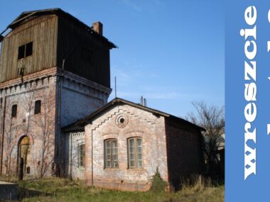 Niszczejąca wieża w Maczkach z 1880 roku wreszcie zabytkiem? Sosnowiec-Maczki. Kolejowa wieża ciśnień z 1880 roku. 27 marca 2007.