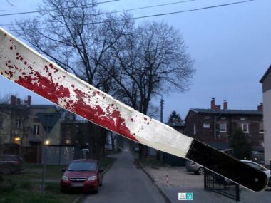 Masakra maczetą finałem kłótni między Ukraińcami w Sosnowcu Sosnowiec-Porąbka (Pekin). Morderstwo przy ul. Stanisława Ligonia. 25 maja 2025.