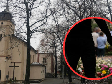 Sosnowiec. Kościół parafialny pod wezwaniem Najświętszego Serca Pana Jezusa przy ulicy 3 Maja. Atak nożownika w Boże Ciało (ilustracja). 4 czerwca 2026 Sosnowiec. Kościół parafialny pod wezwaniem Najświętszego Serca Pana Jezusa przy ulicy 3 Maja. Atak nożownika w Boże Ciało (ilustracja). 4 czerwca 2026