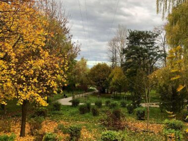 Kępa to najfajniejszy park osiedlowy w Sosnowcu. GALERIA Sosnowiec-Zagórze. Park Kępa po rewitalizacji. 23 października 2025.