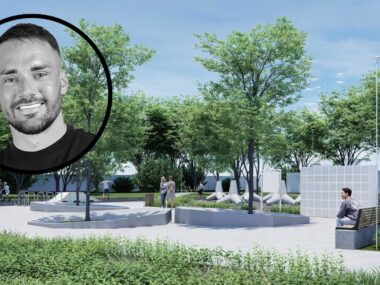 Łukasz Litewka patronem parku w sosnowieckim Zagórzu Sosnowiec-Zagórze. Łukasz Litewka patronem parku-sadu. 25 czerwca 2026